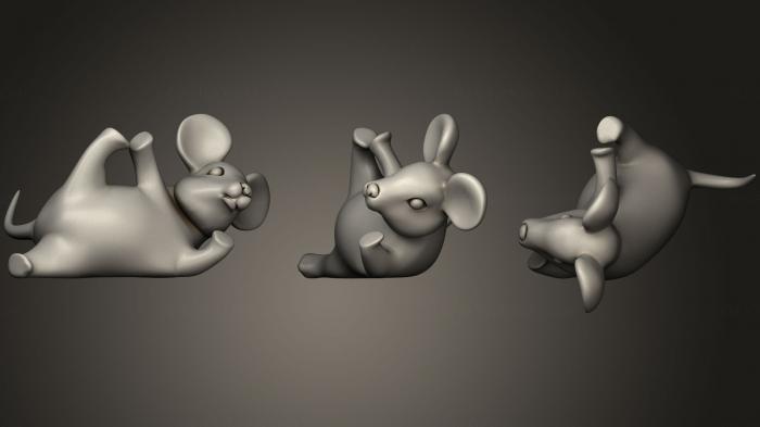 Animal figurines (STKJ_1198) 3D model for CNC machine